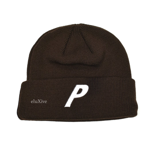 Palace - 3D P-Logo Beanie (Brown)