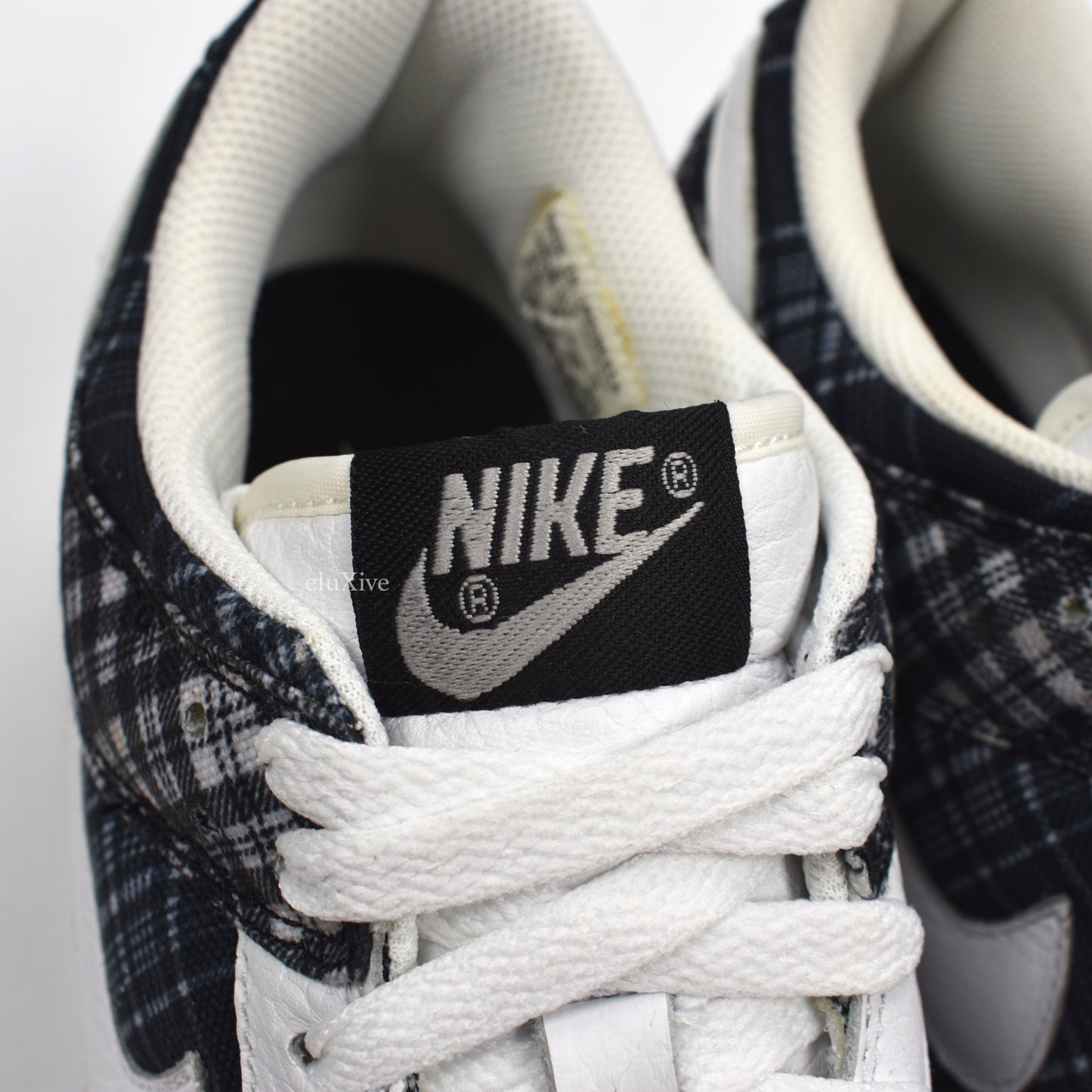 Nike - Dunk Low 'Black/White Plaid'