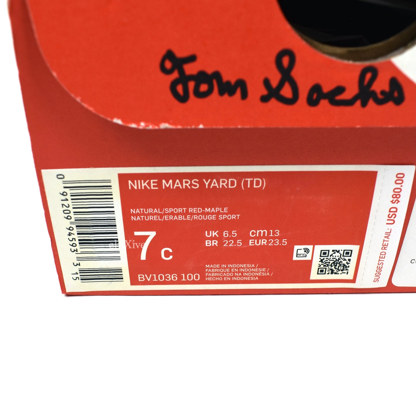 Nike x Tom Sachs - Mards Yard TD Toddler/Baby Sneakers