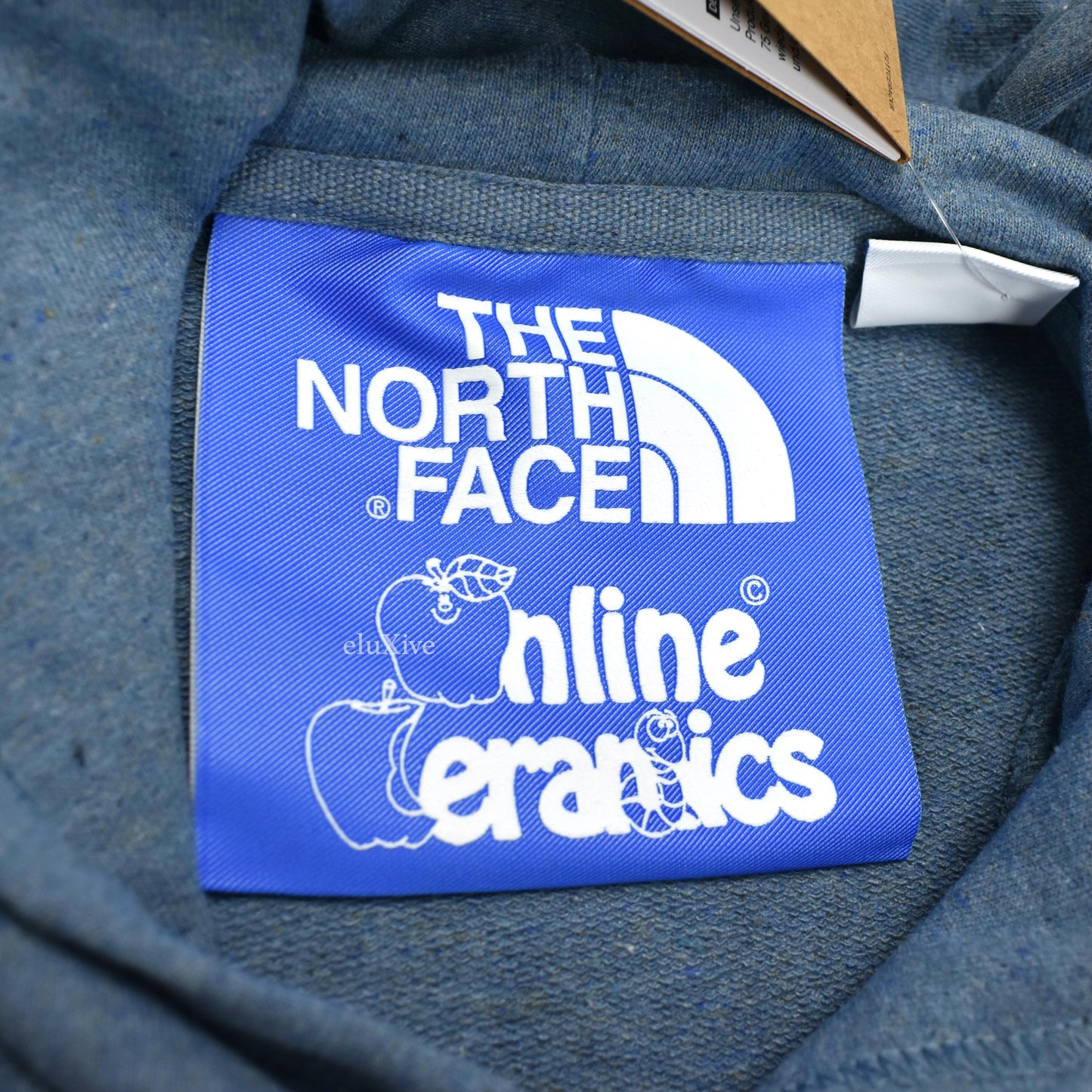 Online Ceramics x The North Face - Blue Snail Logo Hoodie