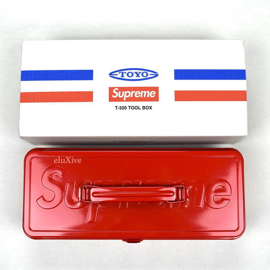 Supreme x Toyo - Red Box Logo Metal T-320 Toolbox