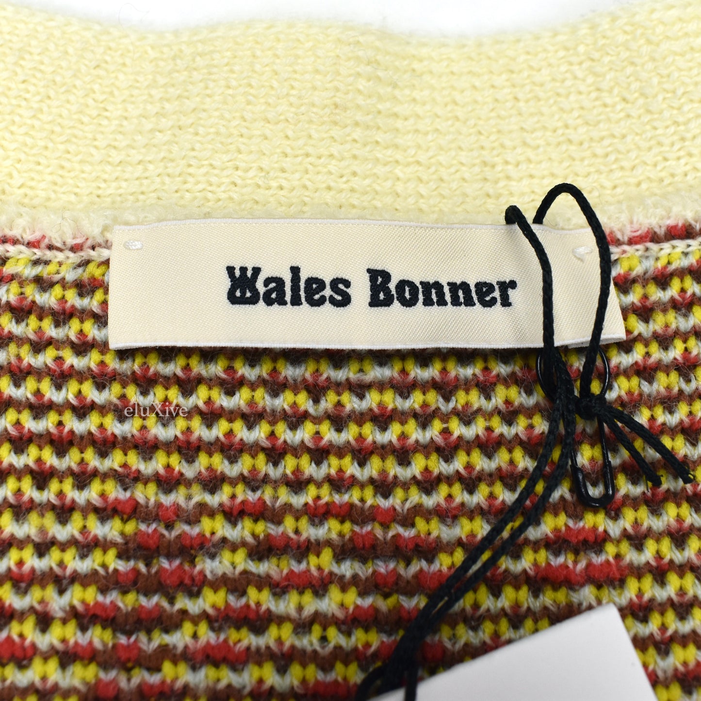Wales Bonner - Fair Isle Knit Merino Wool Cardigan