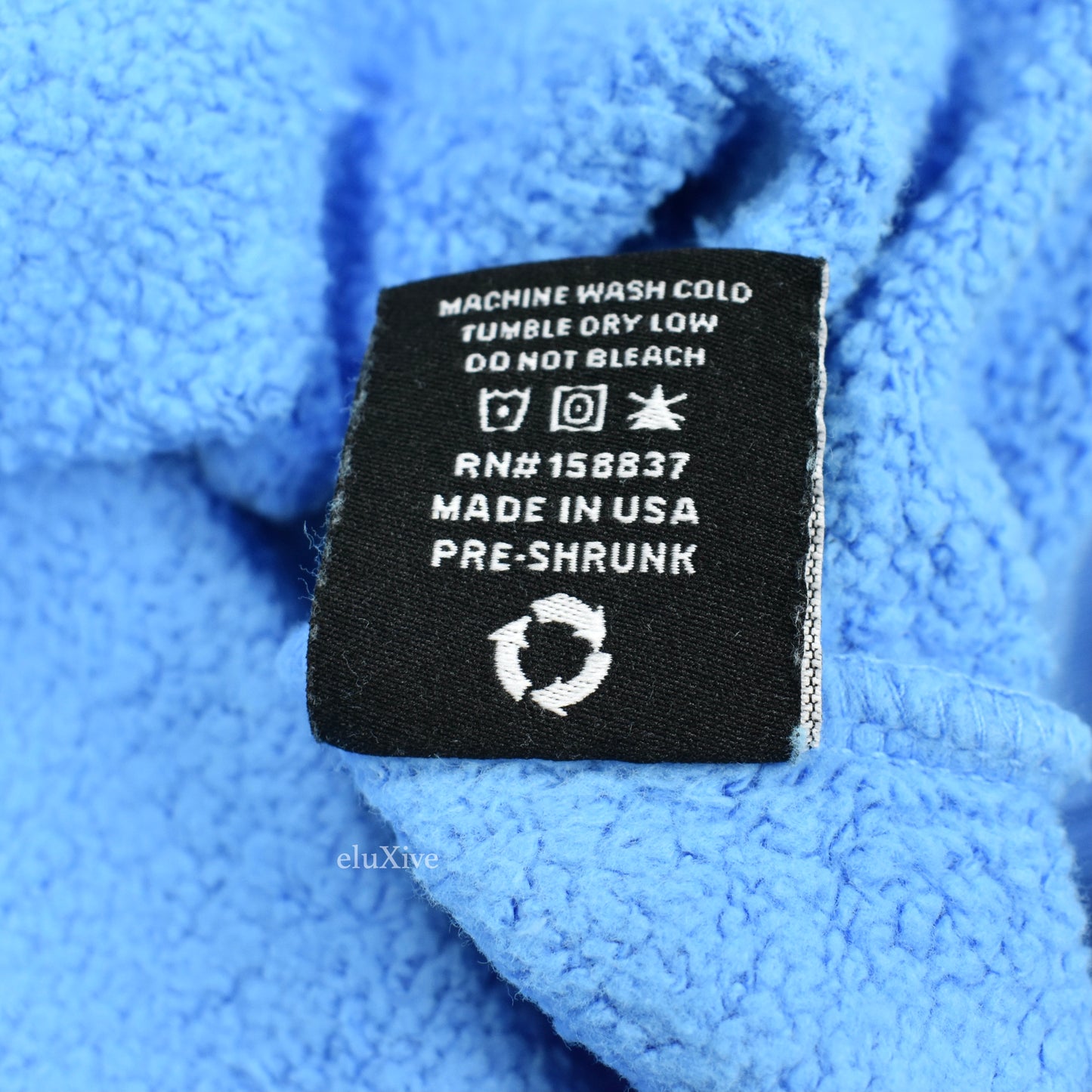 Cactus Plant Flea Market x Stussy - CPFM Blue 8 Ball Logo Hoodie