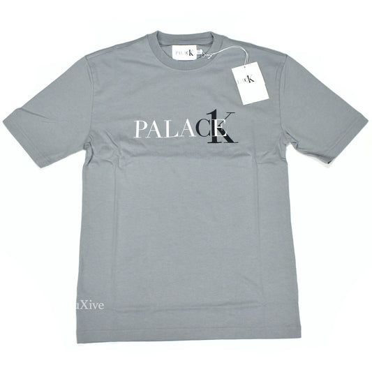 Palace x Calvin Klein - CK1 Logo T-Shirt (Quarry Gray)