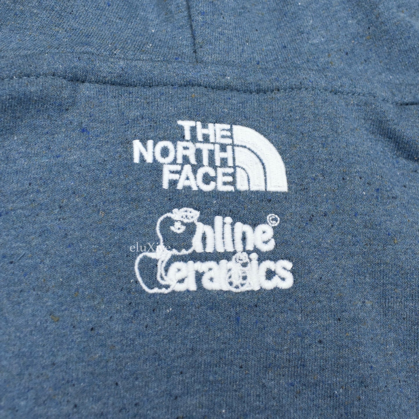 Online Ceramics x The North Face - Blue Snail Logo Hoodie
