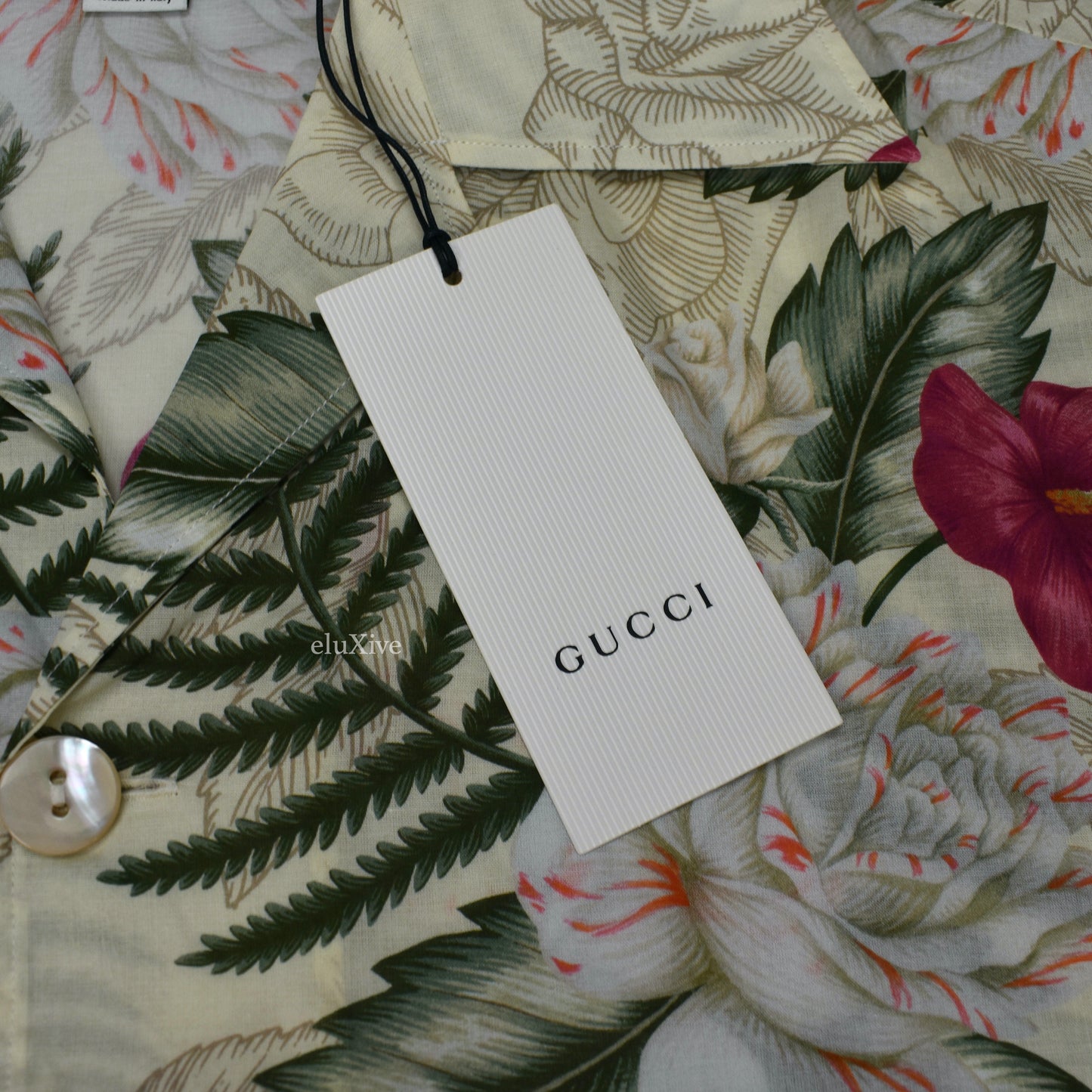 Gucci - Beige Hawaiian Dream Button Down Shirt