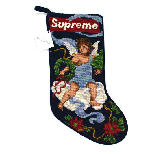 Supreme - Hand Knit Box Logo Christmas Stocking