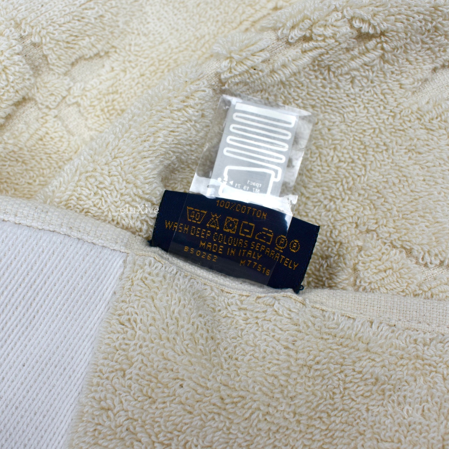 Louis Vuitton Monogram Toweling Hoodie , Beige, M