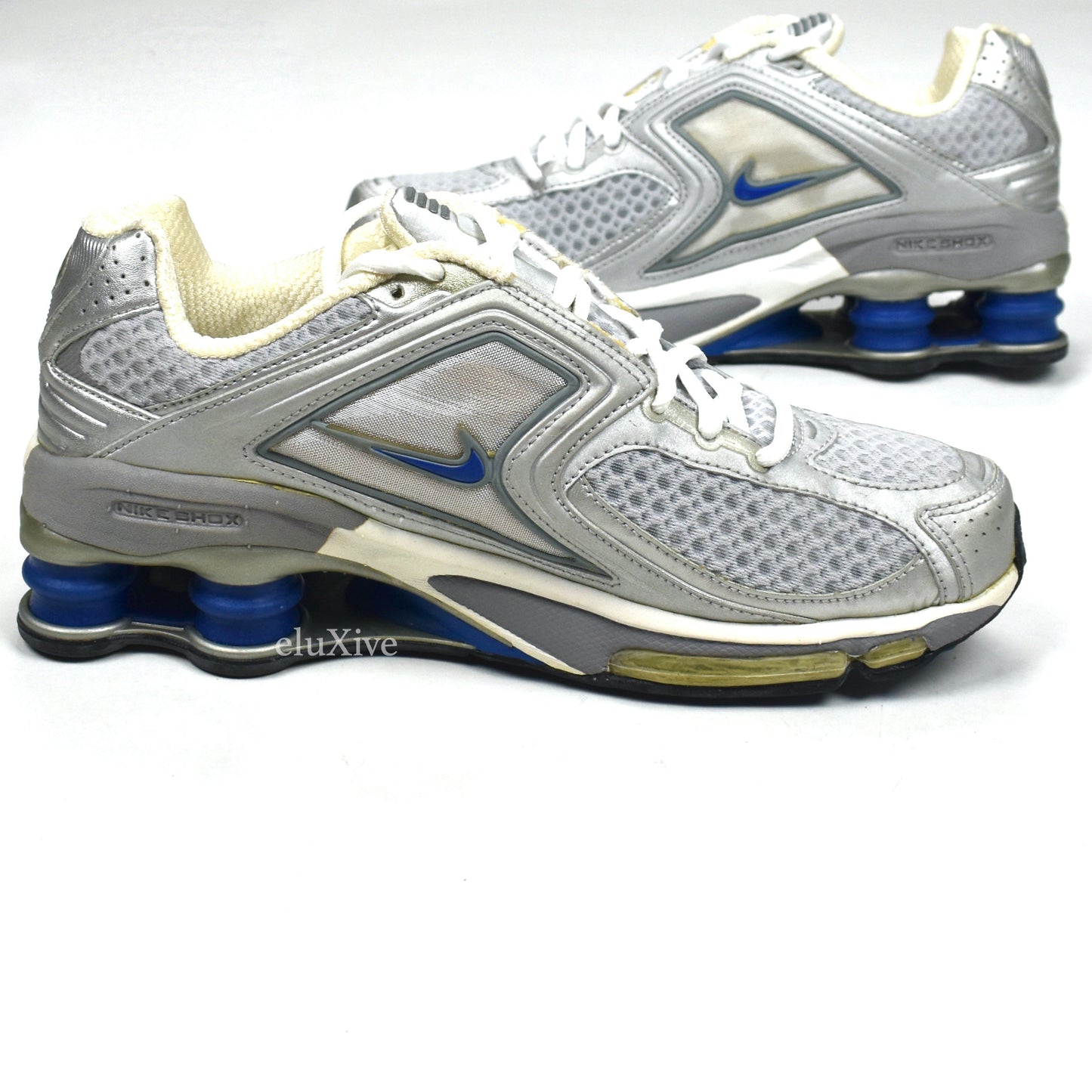 Nike - Shox International Silver / Varsity Royal Blue (2003 Sample)