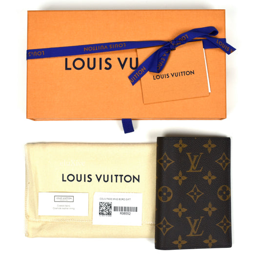 Louis Vuitton - VIP Gift Monogram Passport Holder Wallet (Bordeaux)
