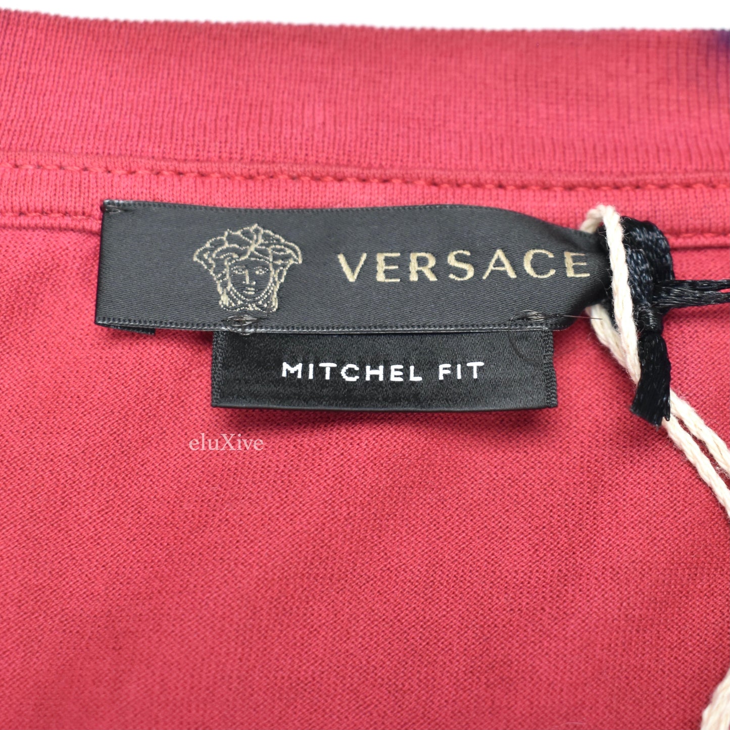 Versace - Tie Dye Medusa Logo L/S T-Shirt
