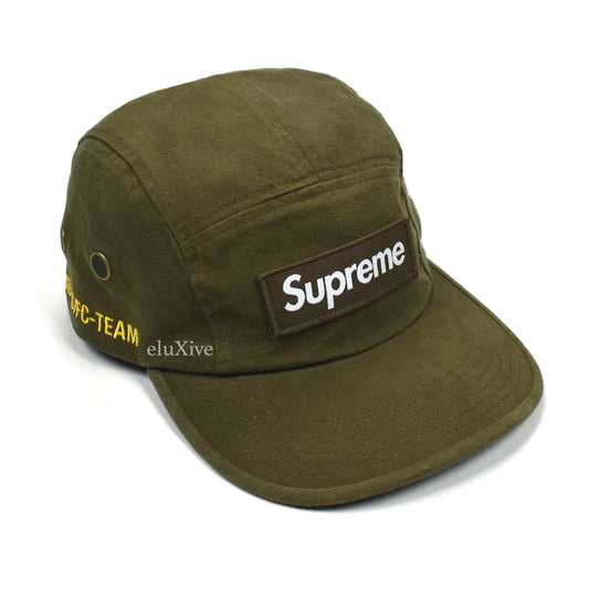 Supreme - Brown Military Box Logo Hat