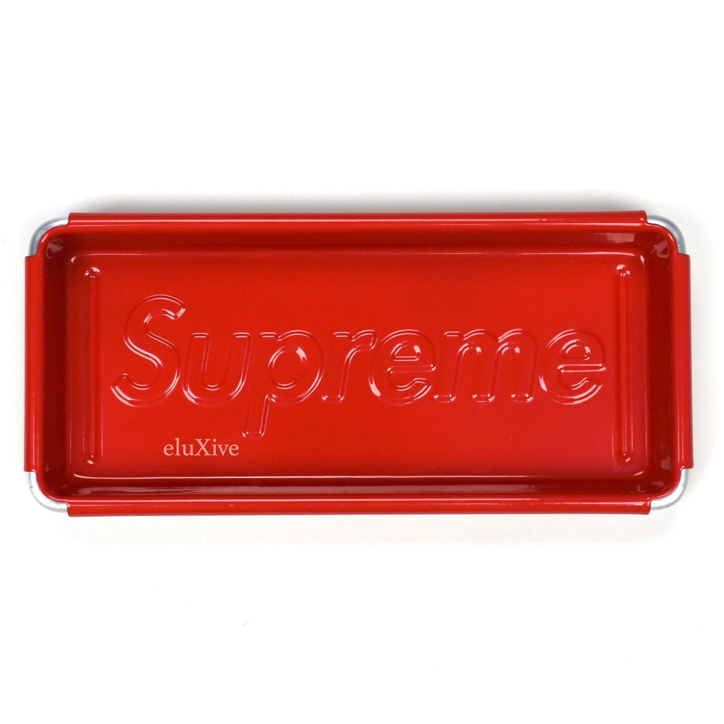 Supreme x Dulton - Red Box Logo Metal Tray