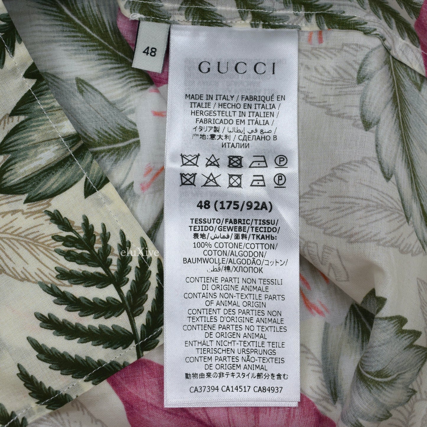 Gucci - Beige Hawaiian Dream Button Down Shirt