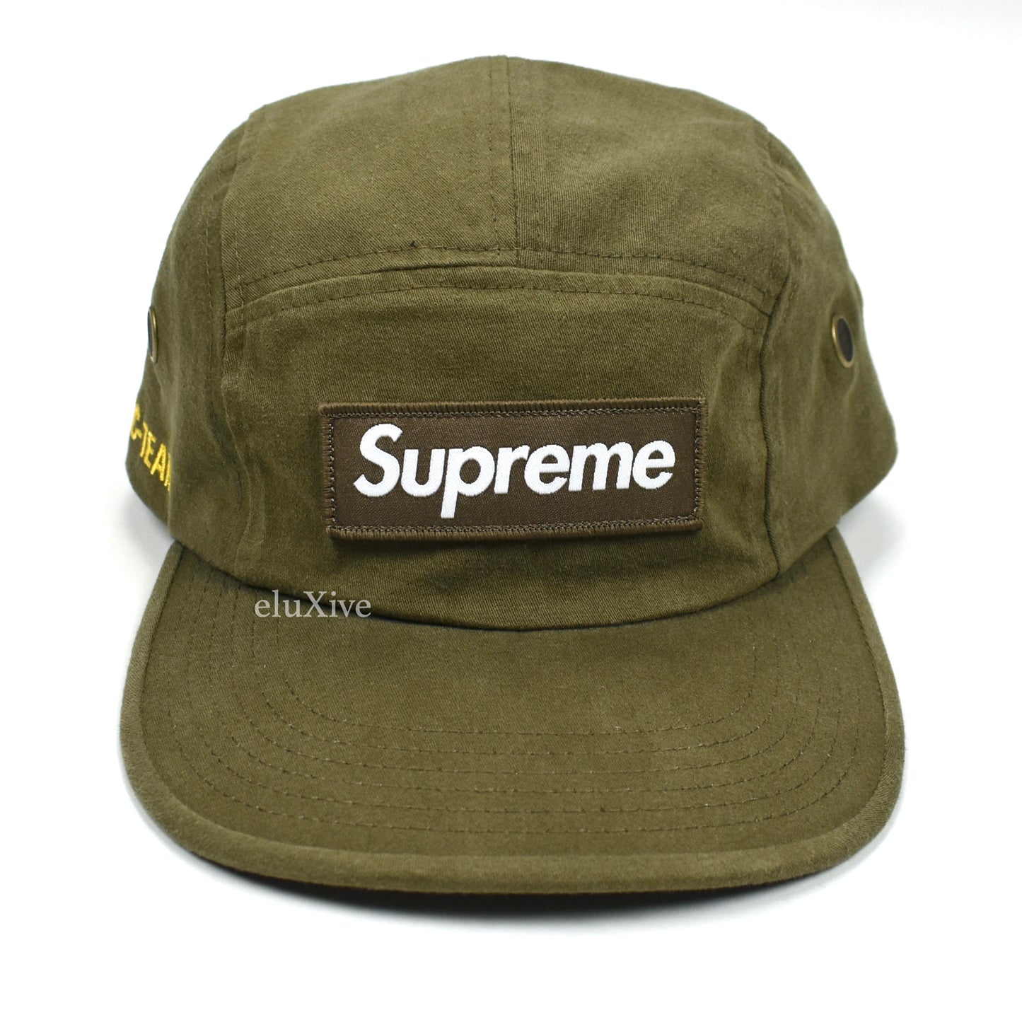 Supreme - Brown Military Box Logo Hat