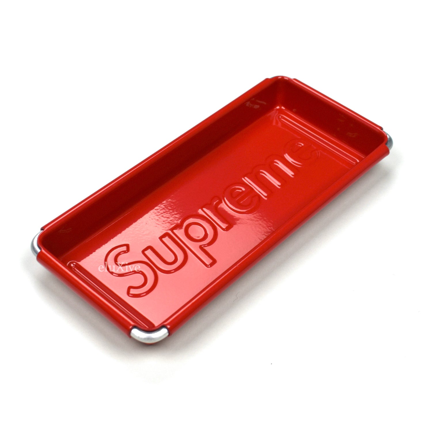 Supreme x Dulton - Red Box Logo Metal Tray – eluXive
