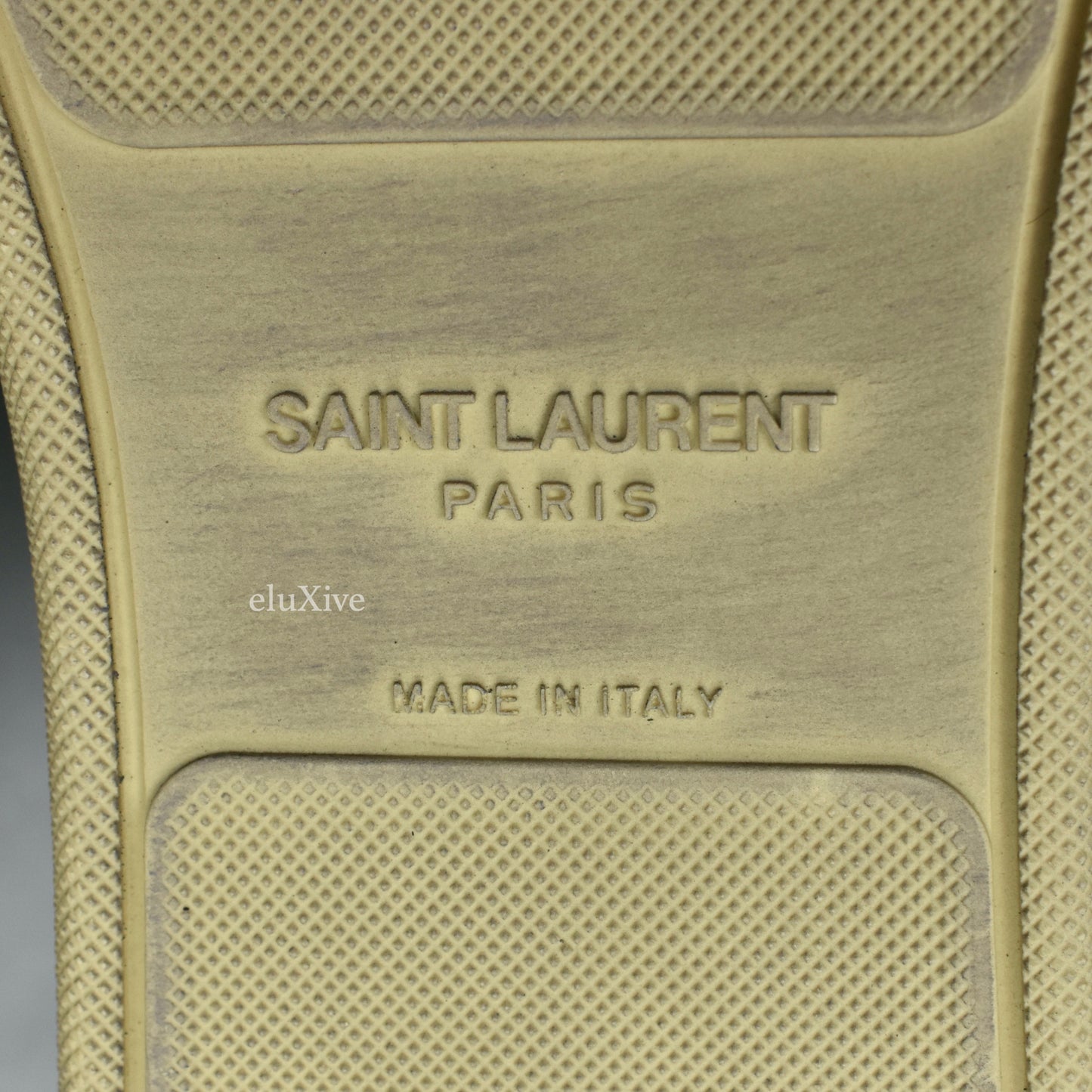 Saint Laurent - Green Canvas SL 39 Mid Top Sneakers