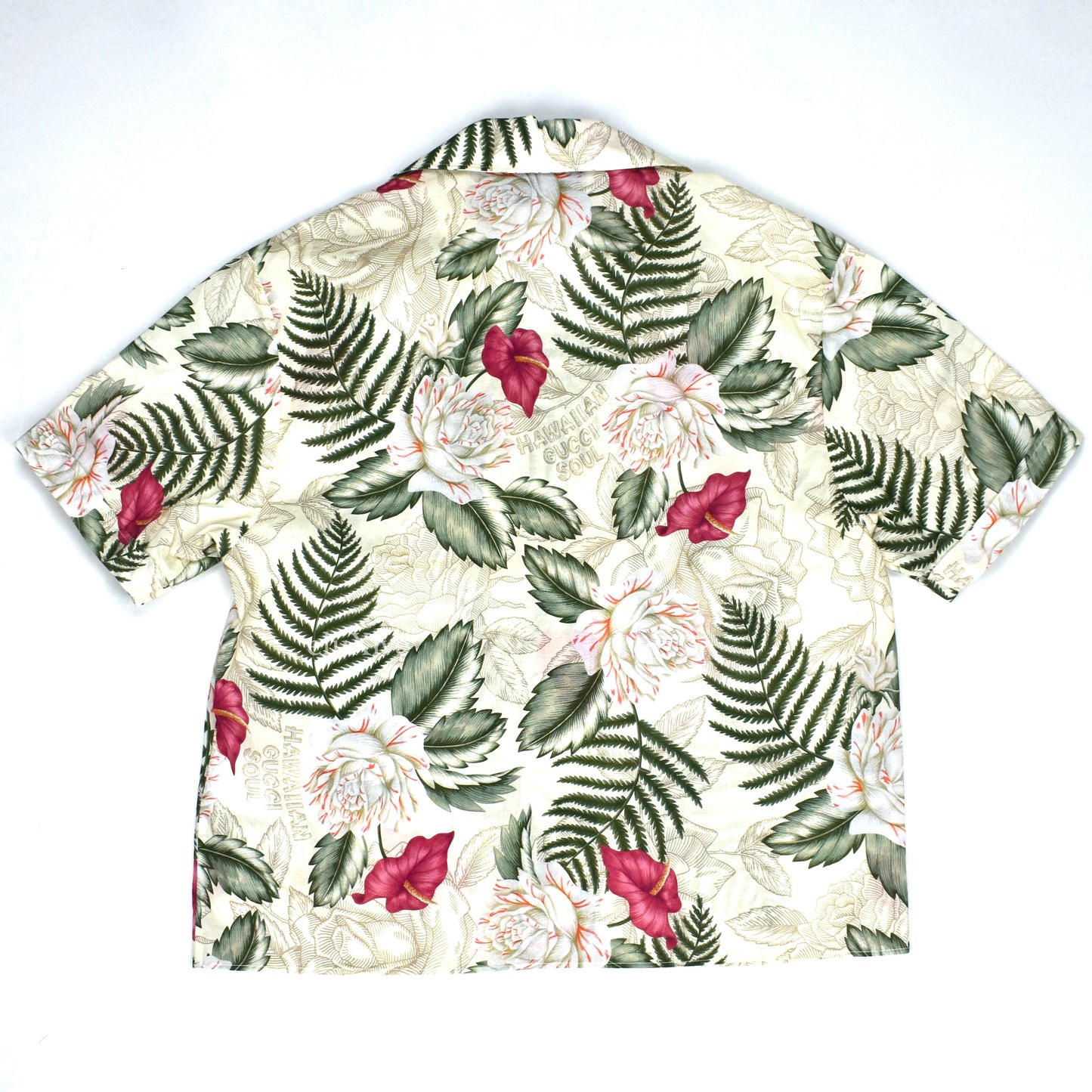 Gucci - Beige Hawaiian Dream Button Down Shirt