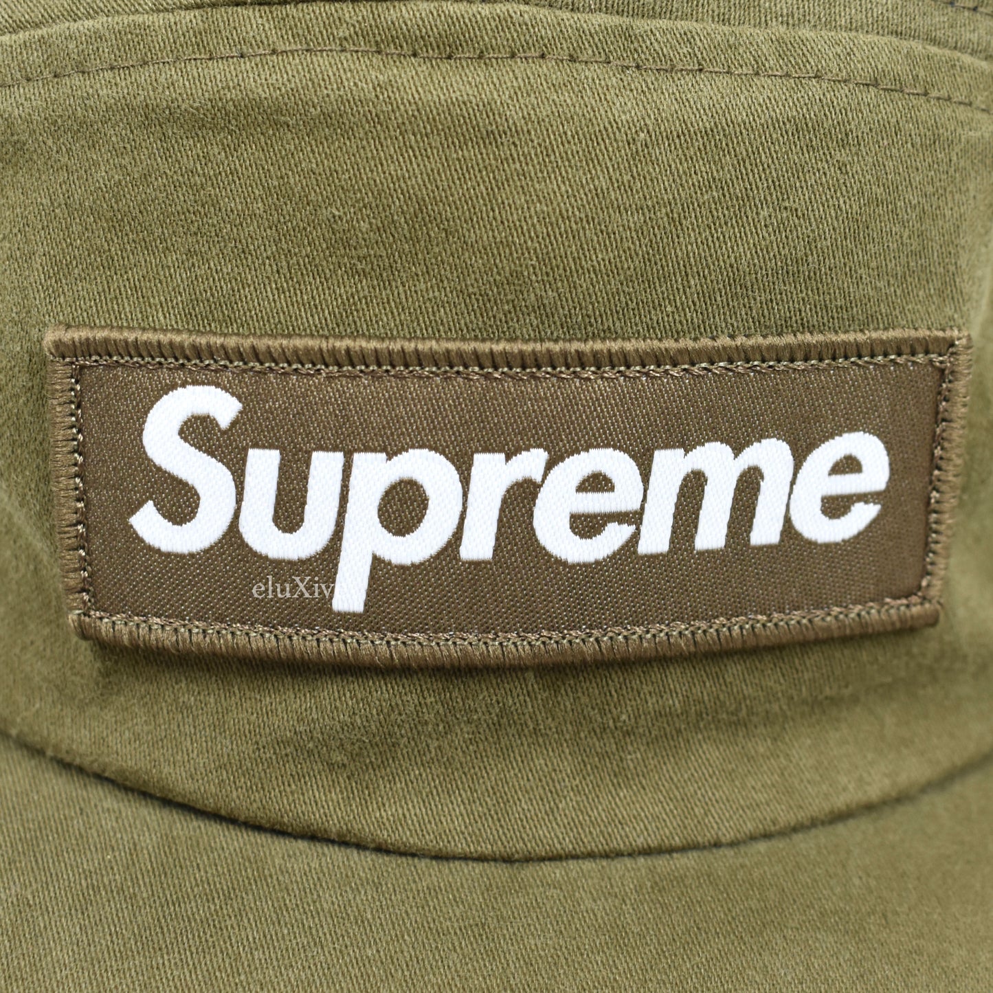 Supreme - Brown Military Box Logo Hat