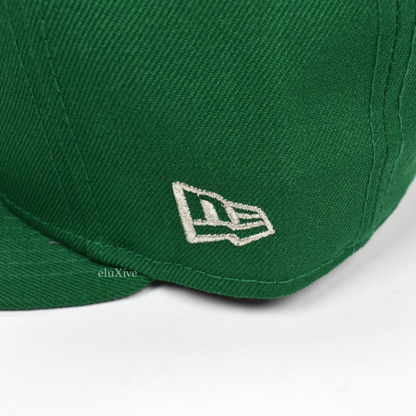 Supreme x New Era - Metallic Box Logo Hat (Green)