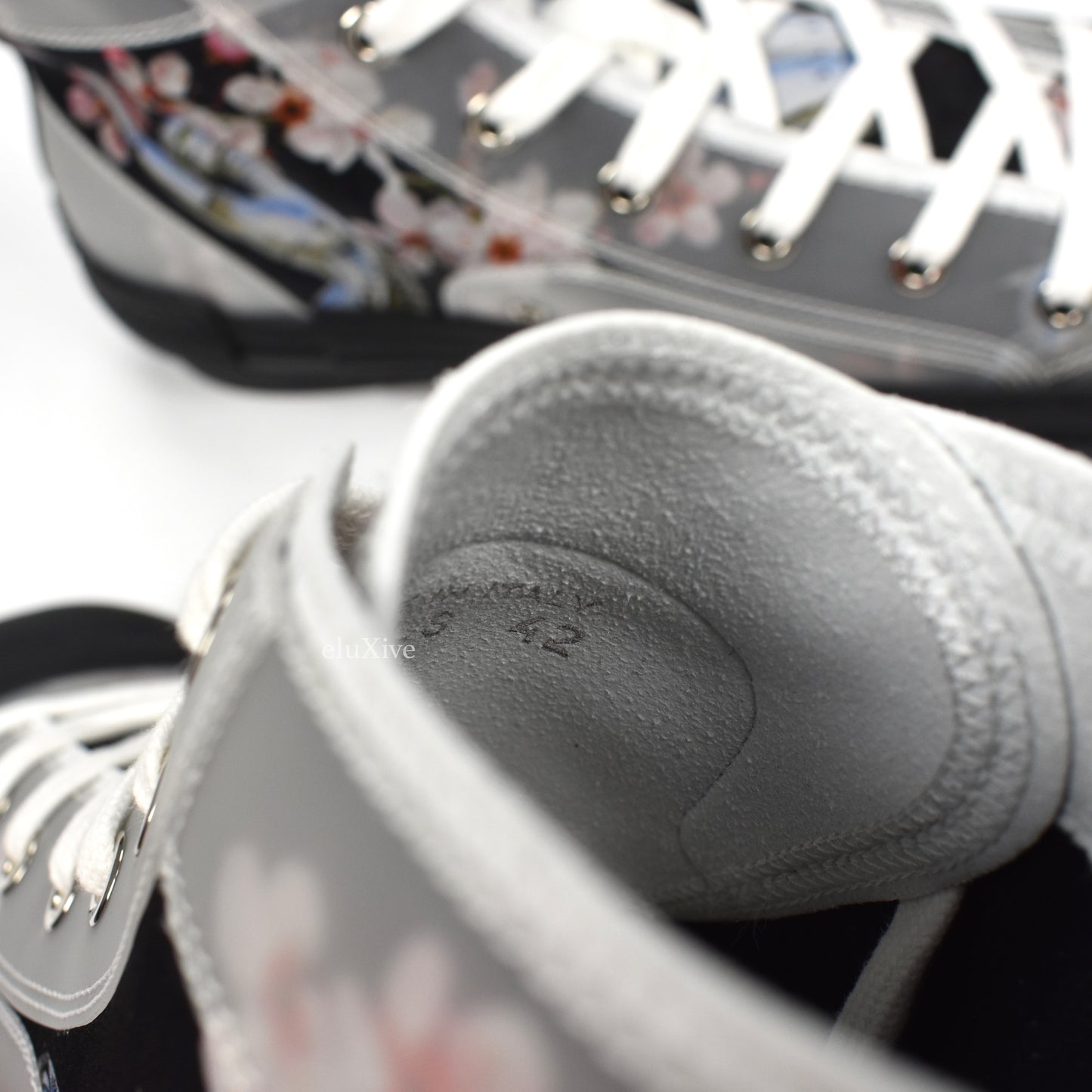 Dior x Sorayama - Robot Print B23 Monogram Sneakers (Black)
