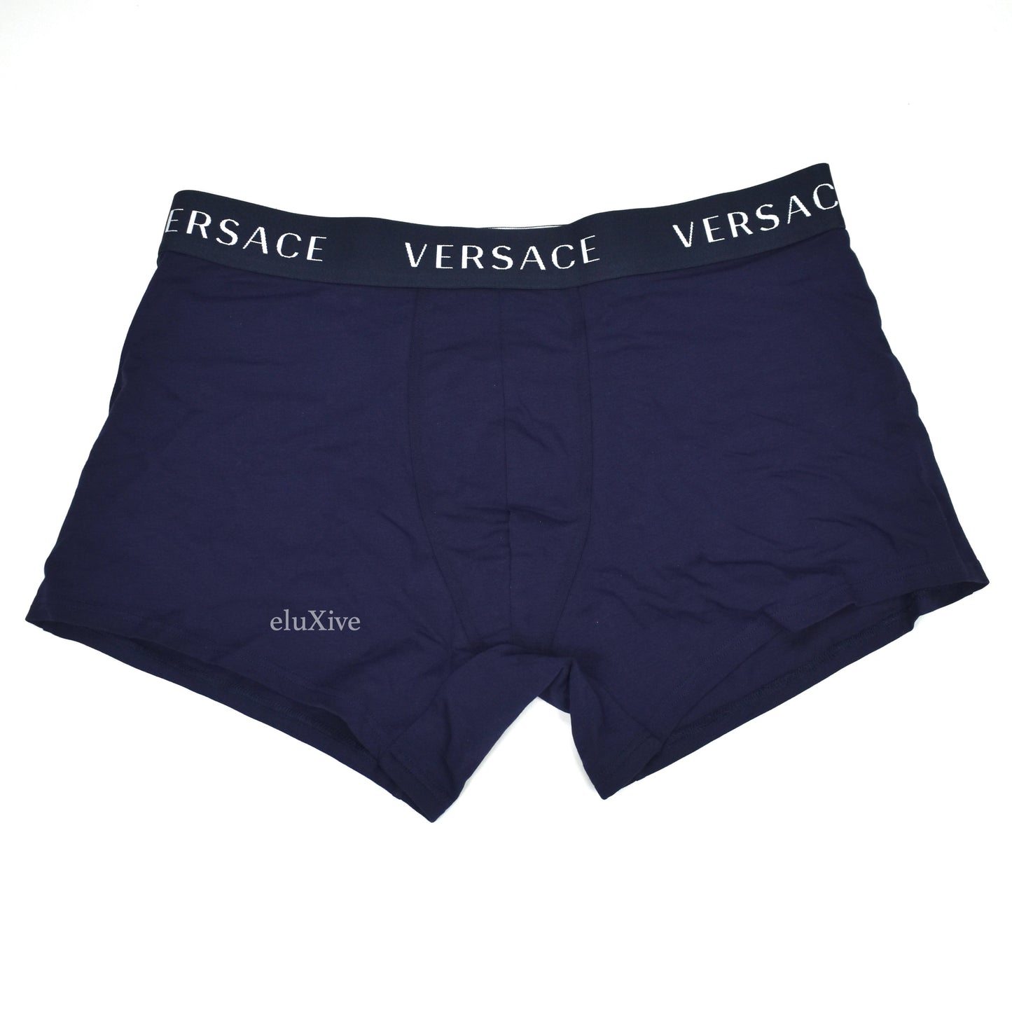 Versace - Navy Logo Boxer Briefs (2-Pack)