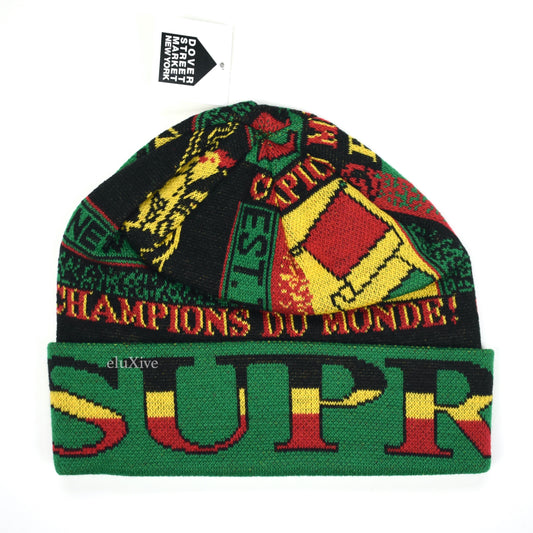 Supreme - Scarf Knit Beanie (Green)