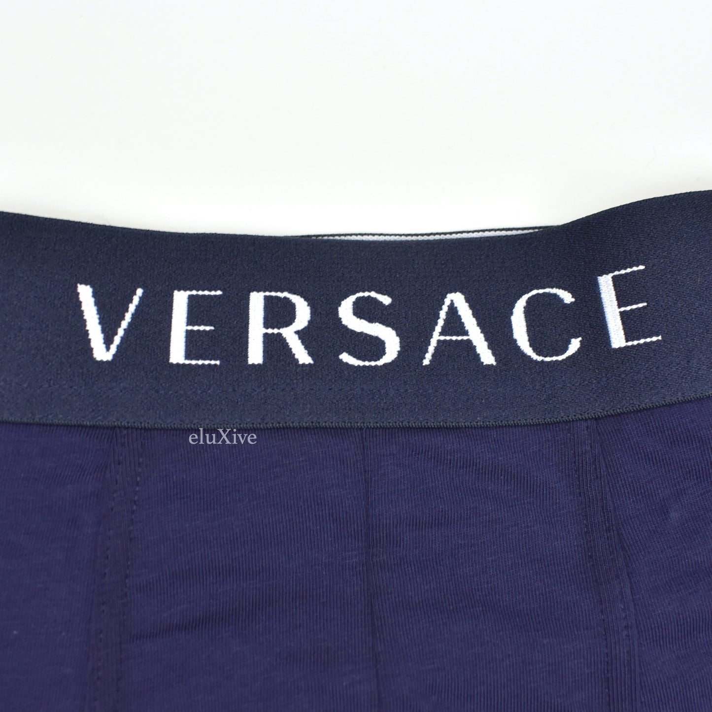 Versace - Navy Logo Boxer Briefs (2-Pack)