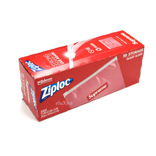 Supreme x Ziploc - Box Logo Resealable Bags