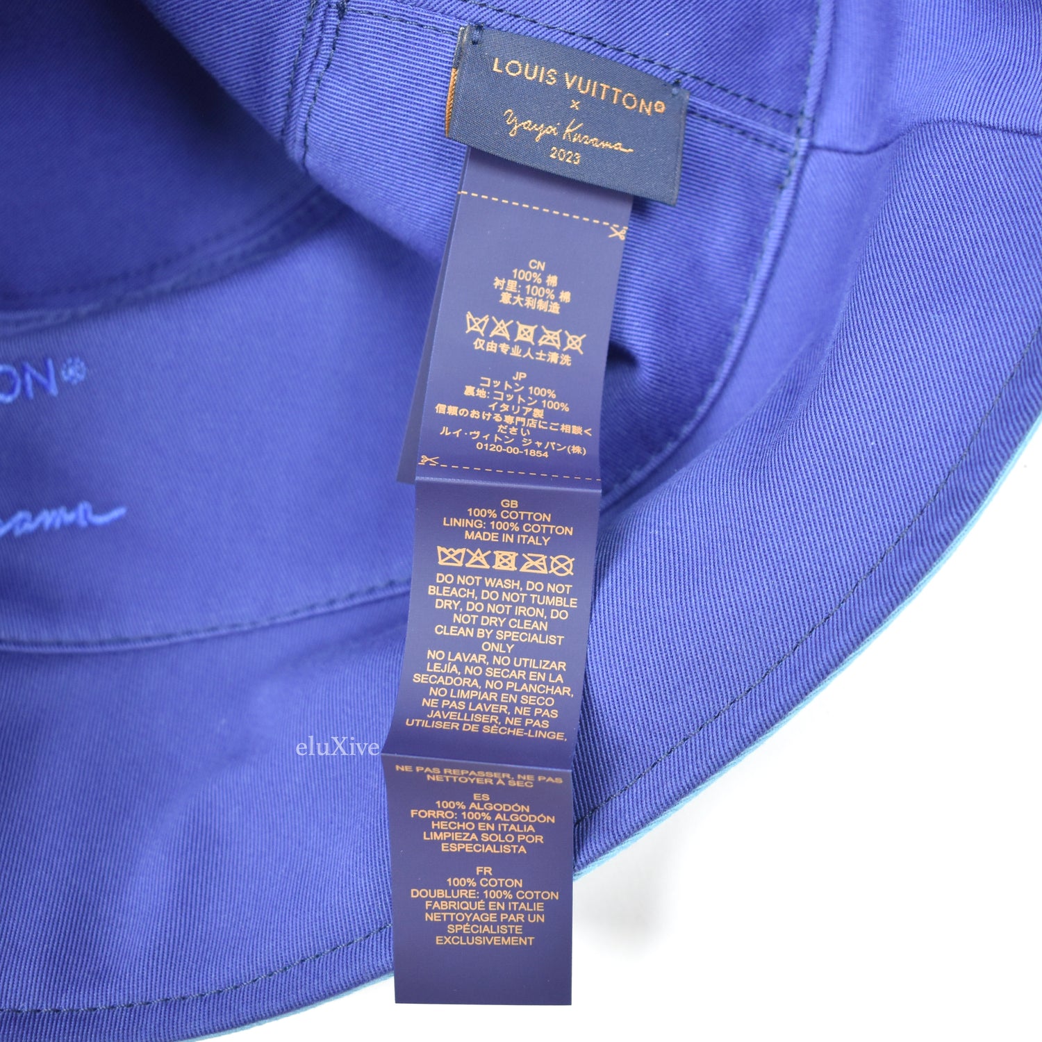 Louis Vuitton® LV X Yk Reversible Infinity Dots Bucket Hat Black/fuchsia.  Size S in 2023