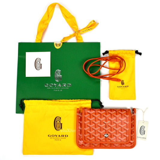 Goyard - Plumet Pouch Shoulder Bag (Orange)