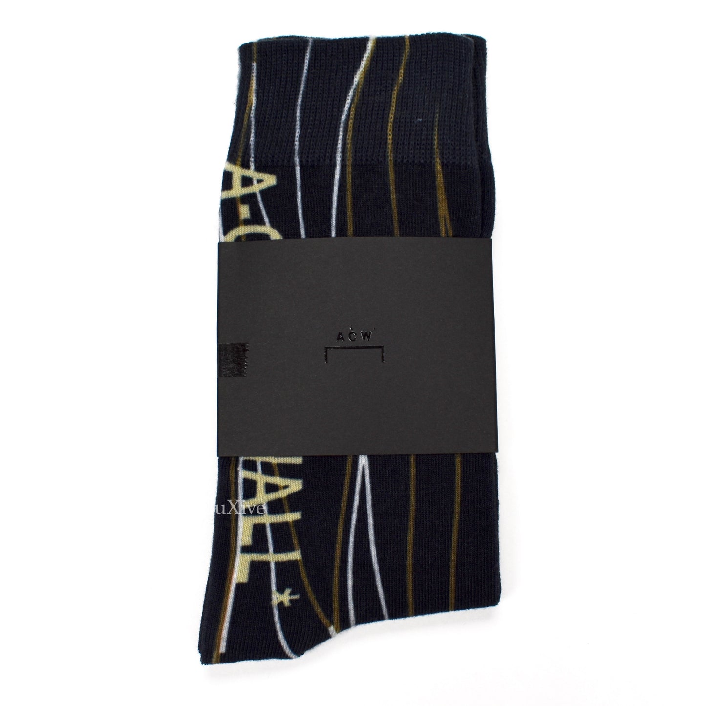 A Cold Wall - Printed Pattern Logo Socks