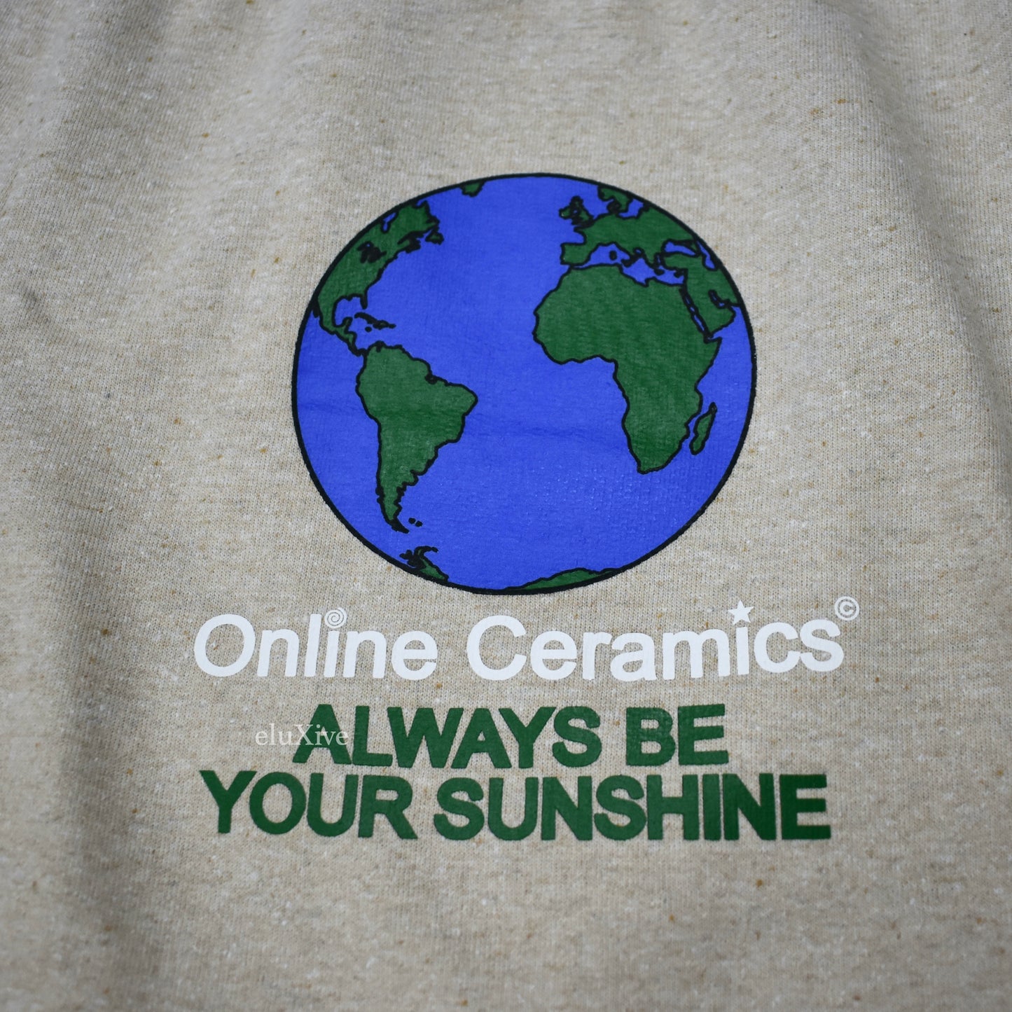Online Ceramics x The North Face - Tan Earth Logo Sweatpants