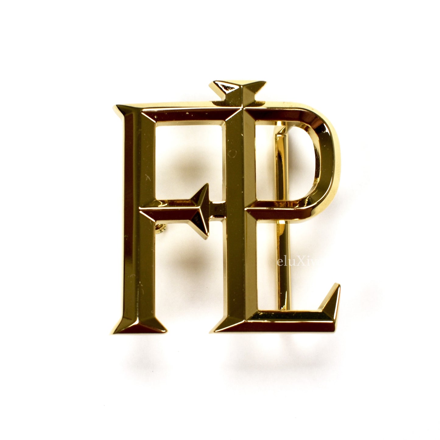 Faure Le Page - Gold FLP Logo Reversible Belt (Green/Black)