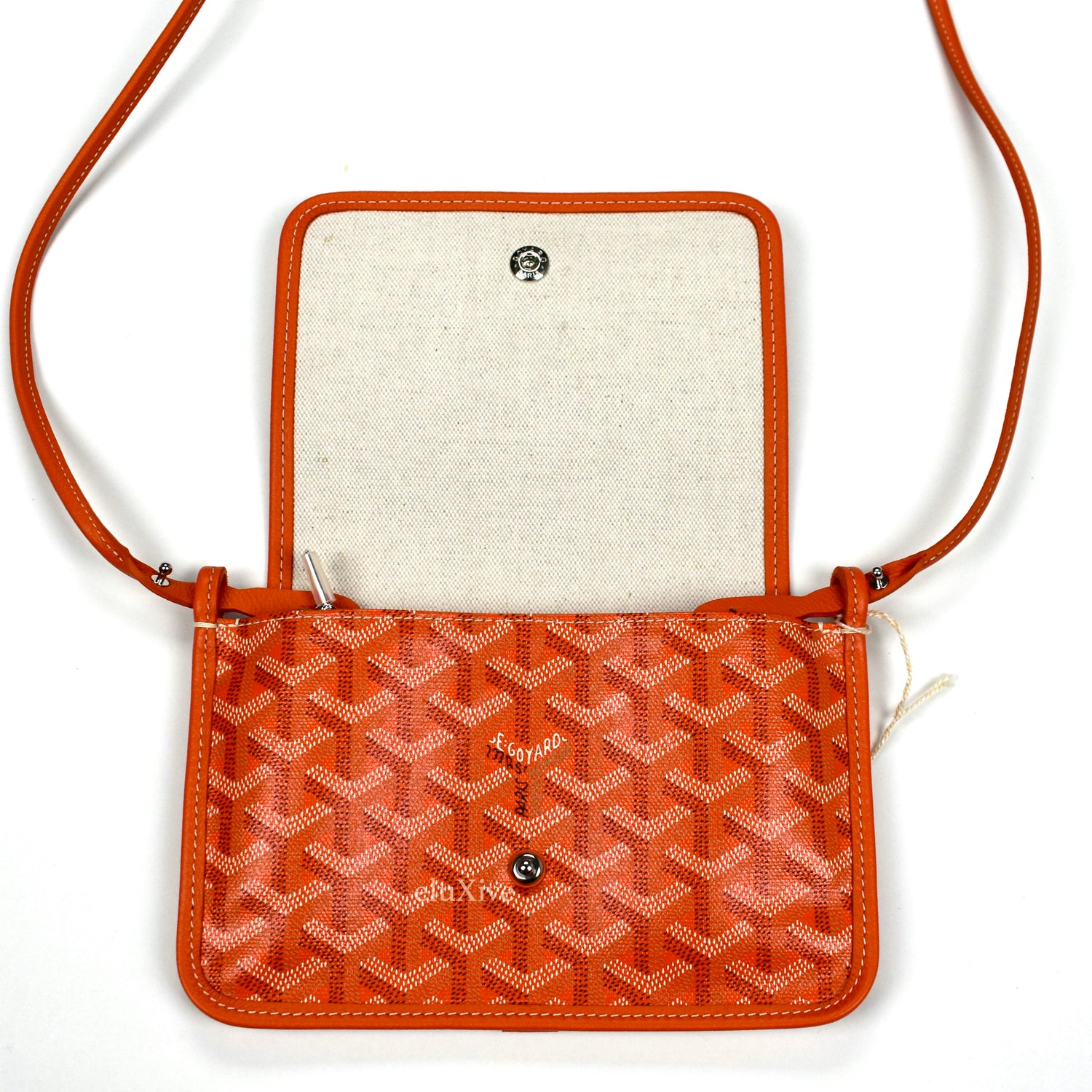 Goyard Goyardine Plumet Crossbody Bag - Orange Crossbody Bags, Handbags -  GOY36623
