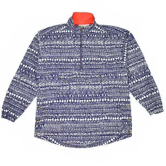 Nike - Vintage Tribal Print Nylon Anorak Jacket