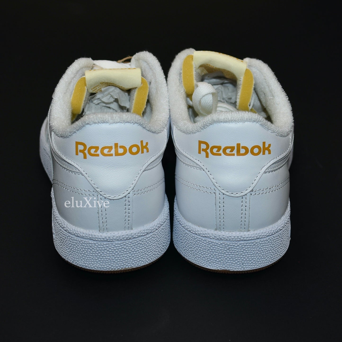 Reebok - Club C 85 Leather (White/Yellow)