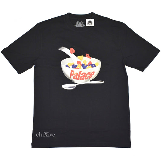 Palace - Charms Cereal Logo T-Shirt (Black)