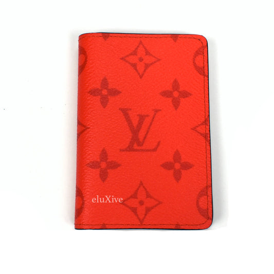 Louis Vuitton - Red Monogram Pocket Organizer Wallet