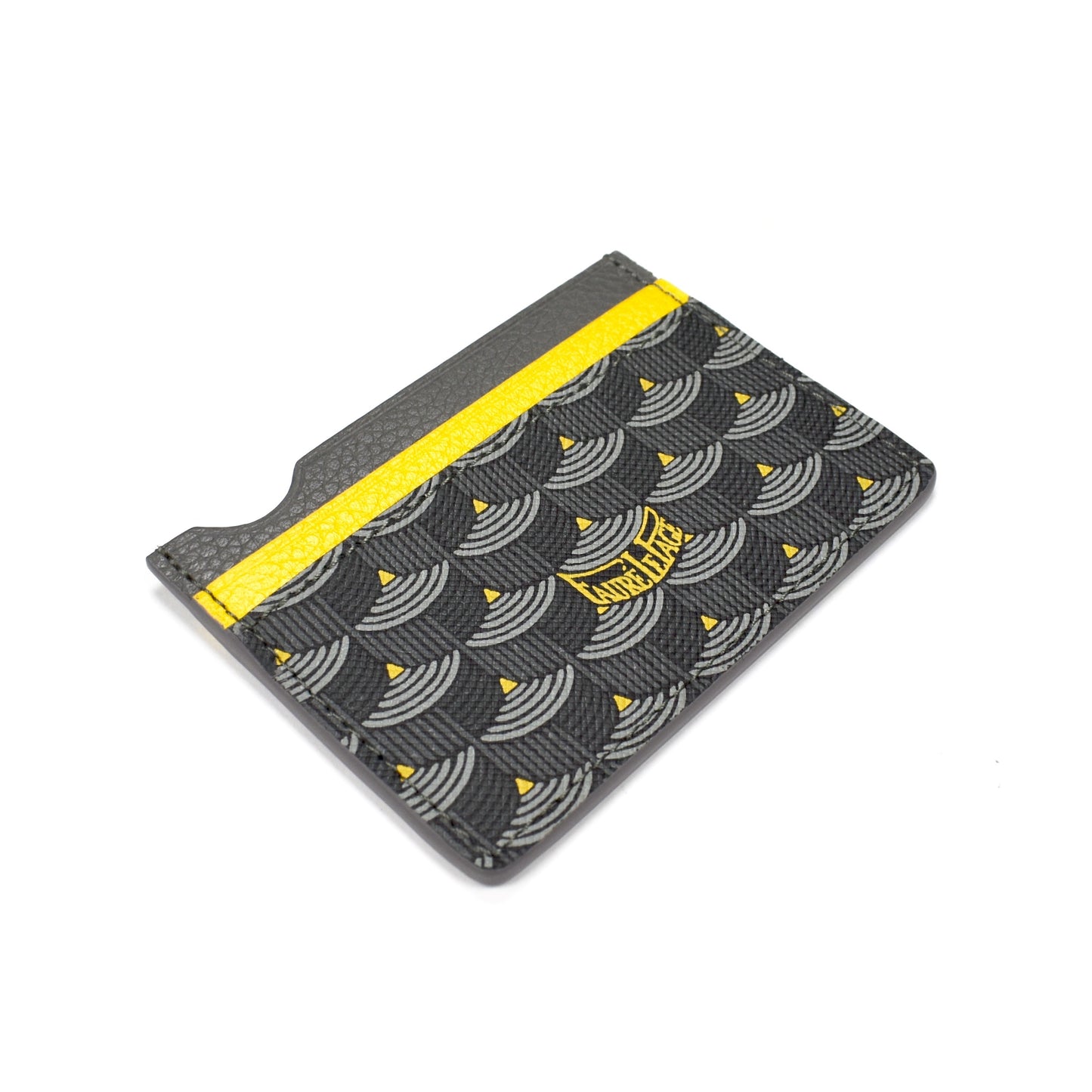 Faure Le Page - Steel Gray / Yellow 4CC Card Holder (2019)