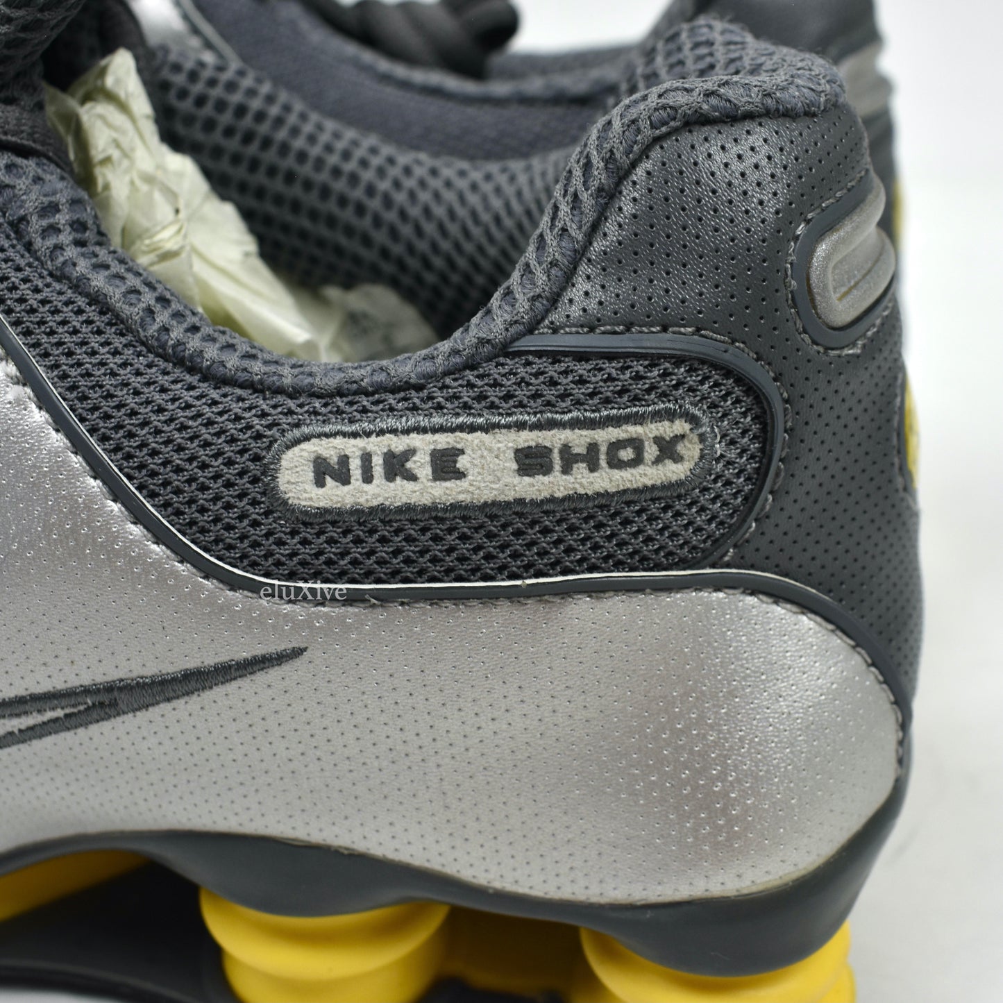 Nike - Shox NZ Graphite / Silver / Yellow Zest (2002 Sample)