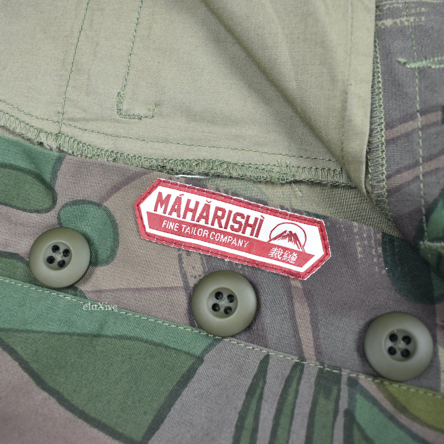 Maharishi - Jungle Camo Print Cargo Shorts