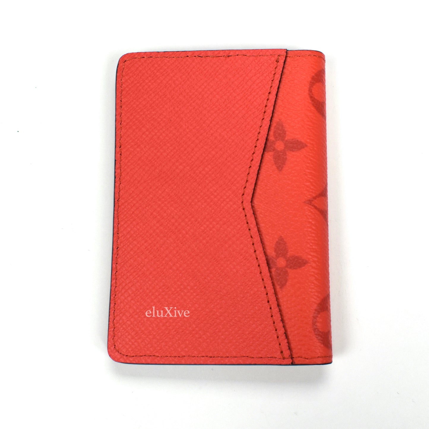 Louis Vuitton - Red Monogram Pocket Organizer Wallet