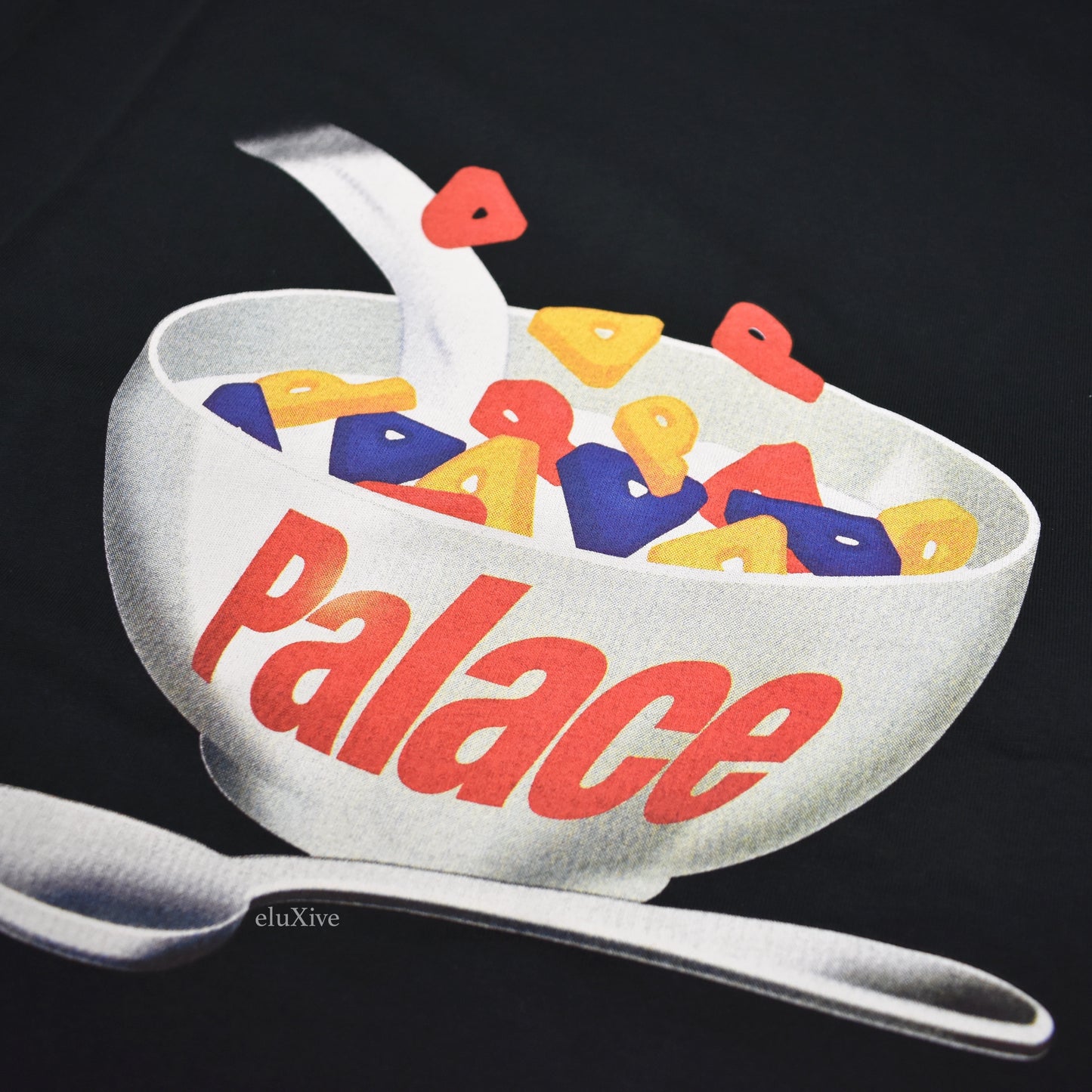 Palace - Charms Cereal Logo T-Shirt (Black)