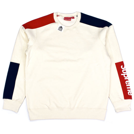 Supreme - Box Logo Formula Crewneck (Natural)