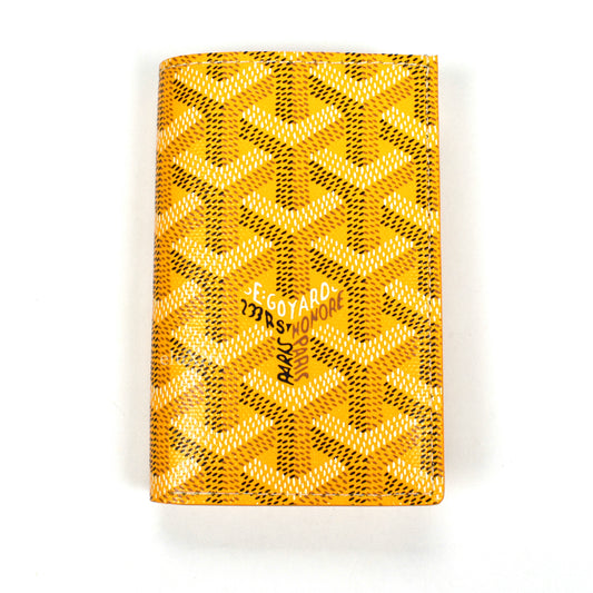 Goyard - Saint Pierre Bifold Card Holder Wallet (Yellow)