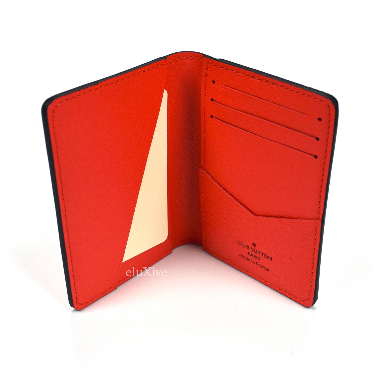 Louis Vuitton - Red Monogram Pocket Organizer Wallet