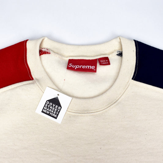Supreme - Box Logo Formula Crewneck (Natural)