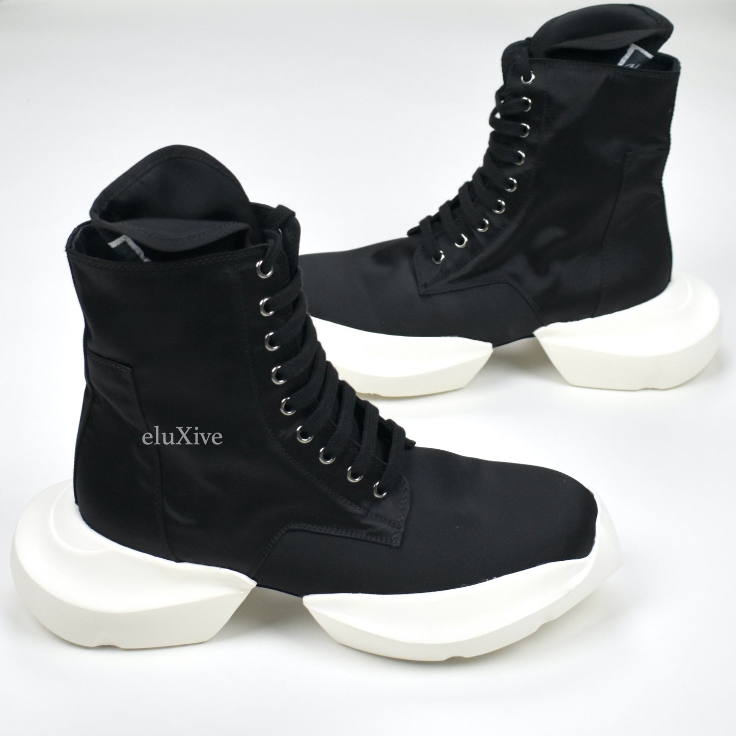 Rick Owens DRKSHDW - Army Sneaker Boot (Black/Milk)