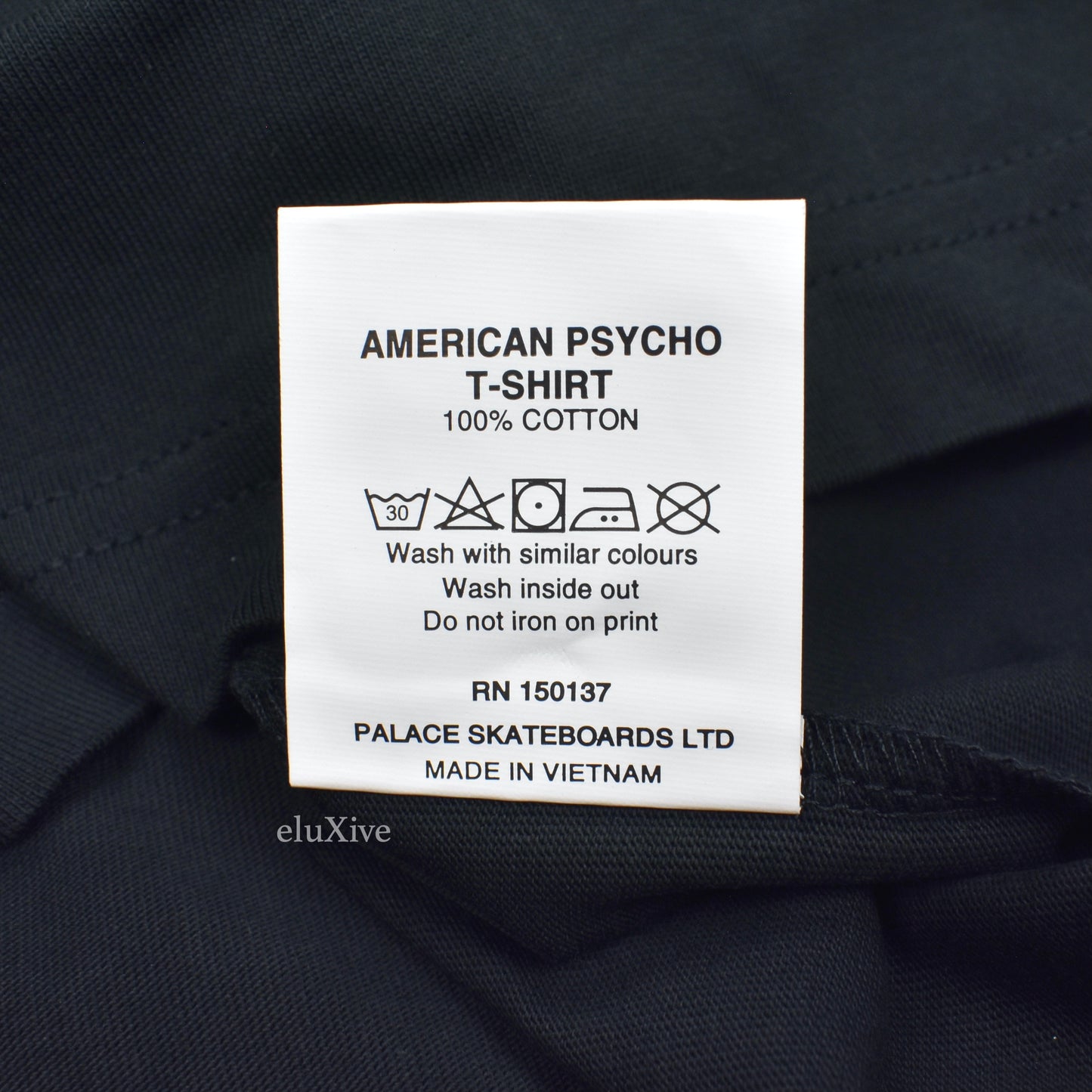 Palace - American Psycho Photo Print T-Shirt (Black)